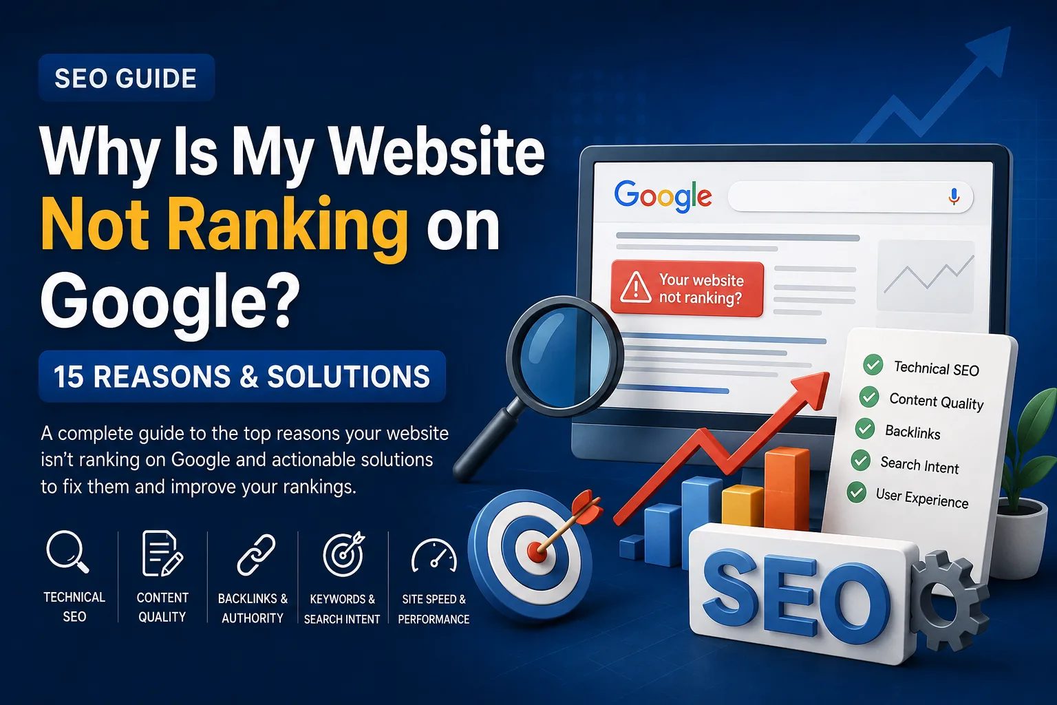 Why Is My Website Not Ranking on Google? 15 Reasons & Solutions