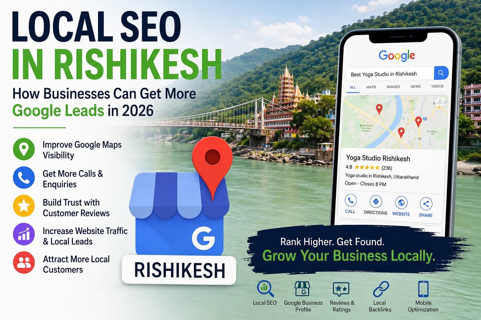 Local SEO in Rishikesh: Get More Google Leads in 2026